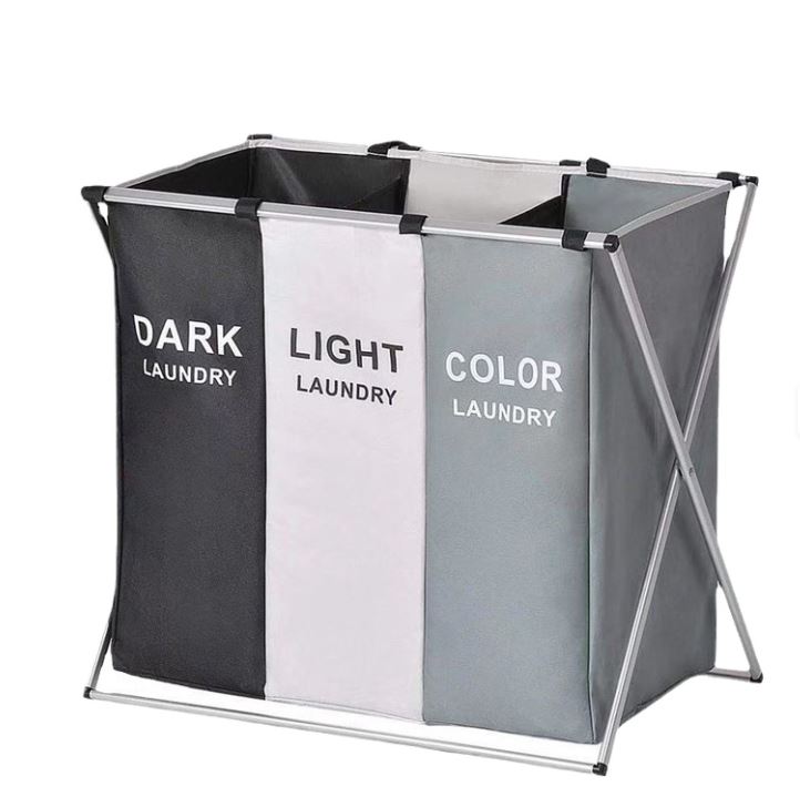 Miniatura 5 de CESTA DE ROPA SUCIA 3 DIVISIONES